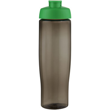 Спортивная бутылка H2O Active® Eco Tempo объемом 700 мл с откидывающейся крышкой зеленый, темно-серый - 21044861- Фото №3