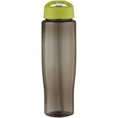 Спортивна пляшка H2O Active® Eco Tempo об'ємом 700 мл з кришкою-носиком лаймовий, темно-сірий - 21044963- Фото №3