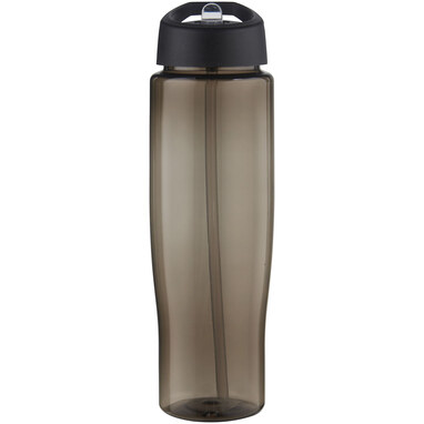 Спортивная бутылка H2O Active® Eco Tempo объемом 700 мл с крышкой-носиком сплошной черный, темно-серый - 21044990- Фото №3