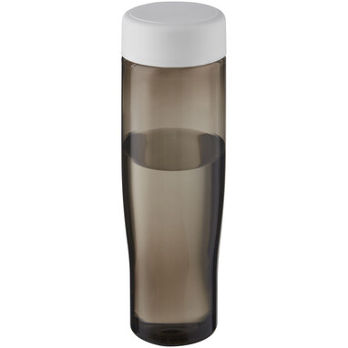 Бутылка для воды H2O Active® Eco Tempo объемом 700 мл с завинчивающейся крышкой белый, темно-серый - 21045001- Фото №1