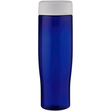 Бутылка для воды H2O Active® Eco Tempo объемом 700 мл с завинчивающейся крышкой белый, cиний - 21045003- Фото №4