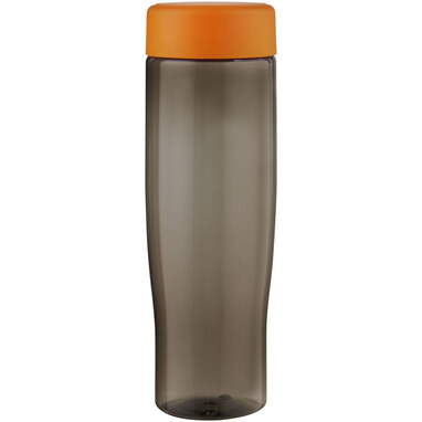 Бутылка для воды H2O Active® Eco Tempo объемом 700 мл с завинчивающейся крышкой оранжевый, темно-серый - 21045031- Фото №4