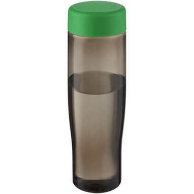 Пляшка для води H2O Active® Eco Tempo об'ємом 700 мл з кришкою, що закручується. зелений, темно-сірий - 21045061- Фото №1