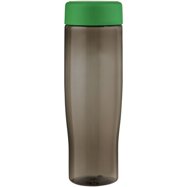 Пляшка для води H2O Active® Eco Tempo об'ємом 700 мл з кришкою, що закручується. зелений, темно-сірий - 21045061- Фото №4