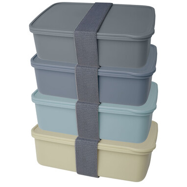 Ланч-бокс Dovi сланцево-серый - 11327491- Фото №5