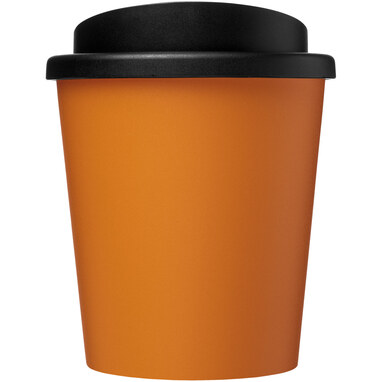 Americano® Espresso Термосткан із переробленого матеріалу об'ємом 250 мл помаранчевий, суцільно чорний - 21045231- Фото №3