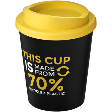 Кружка Americano Espresso Eco суцільний чорний, жовтий - 21045403- Фото №2