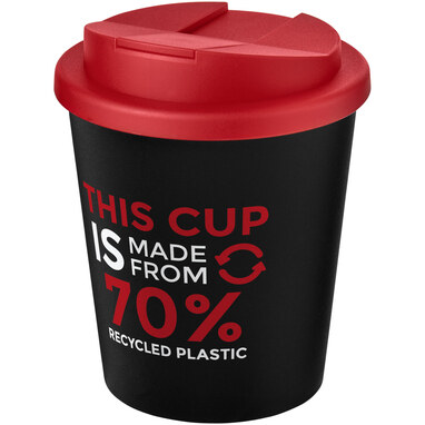 Кружка Americano Espresso Eco суцільний чорний, червоний - 21045501- Фото №2