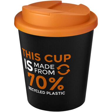 Кружка Americano Espresso Eco суцільний чорний, помаранчевий - 21045502- Фото №2