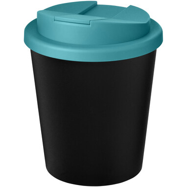 Кружка Americano Espresso Eco суцільний чорний, морський хвильовий колір - 21045508- Фото №1