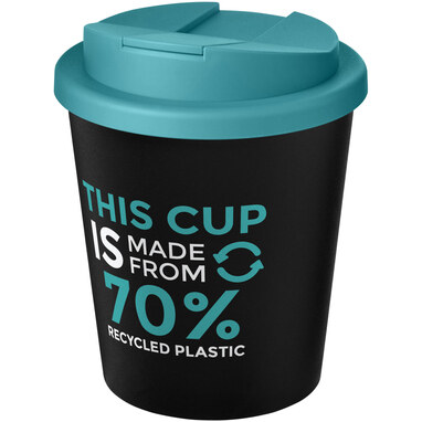 Кружка Americano Espresso Eco суцільний чорний, морський хвильовий колір - 21045508- Фото №2
