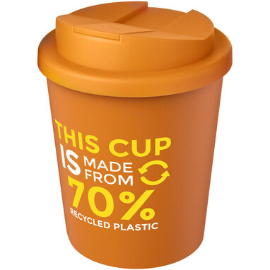 Americano® Espresso Eco Кружка из переработанного материала с герметичной крышкой объемом 250 мл оранжевый - 21045531- Фото №2