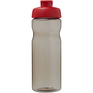 H2O Active® Eco Base Спортивная бутылка объемом 650 мл с откидывающейся крышкой красный, темно-серый - 22010021- Фото №3