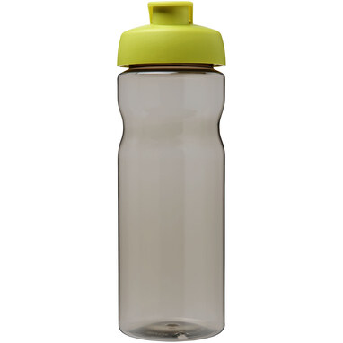 H2O Active® Eco Base Спортивная бутылка объемом 650 мл с откидывающейся крышкой лайм, темно-серый - 22010063- Фото №3