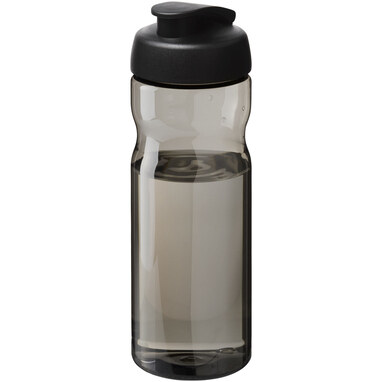 H2O Active® Eco Base Спортивная бутылка объемом 650 мл с откидывающейся крышкой сплошной черный, темно-серый - 22010090- Фото №1
