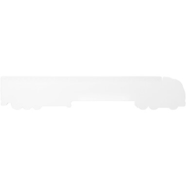 Лінійка з переробленої пластмаси Tait завдовжки 30 см у формі вантажівки білий - 21046301- Фото №4