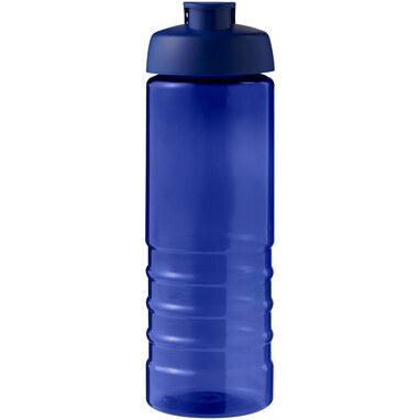 Спортивна пляшка H2O Active® Eco Treble об'ємом 750 мл із куполоподібною кришкою синій - 21047905- Фото №3