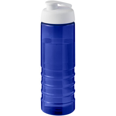 Спортивна пляшка H2O Active® Eco Treble об'ємом 750 мл із куполоподібною кришкою синій, білий - 21047907- Фото №1