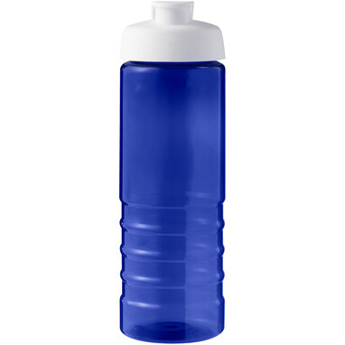 Спортивна пляшка H2O Active® Eco Treble об'ємом 750 мл із куполоподібною кришкою синій, білий - 21047907- Фото №3