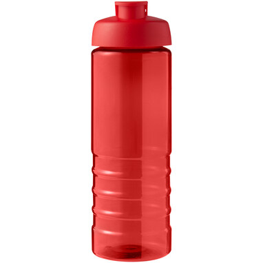 Спортивна пляшка H2O Active® Eco Treble об'ємом 750 мл із куполоподібною кришкою червоний - 21047910- Фото №3