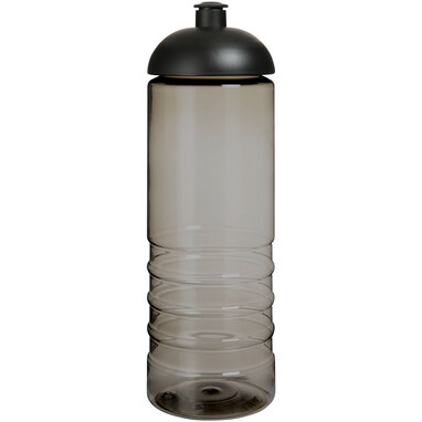 H2O Active® Eco Treble спортивна пляшка об'ємом 750 мл із куполоподібною кришкою темно-сірий, суцільний чорний - 21048000- Фото №3