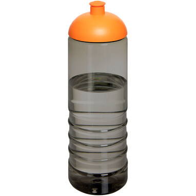 H2O Active® Eco Treble спортивная бутылка объемом 750 мл с куполообразной крышкой темно-серый, оранжевый - 21048002- Фото №1