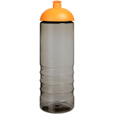 H2O Active® Eco Treble спортивная бутылка объемом 750 мл с куполообразной крышкой темно-серый, оранжевый - 21048002- Фото №3