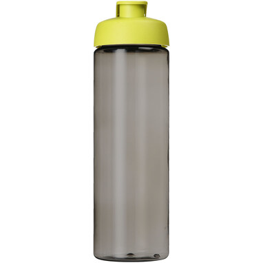 Спортивная бутылка H2O Active® Eco Vibe объемом 850 мл с откидывающейся крышкой темно-серый, лайм - 21048302- Фото №3
