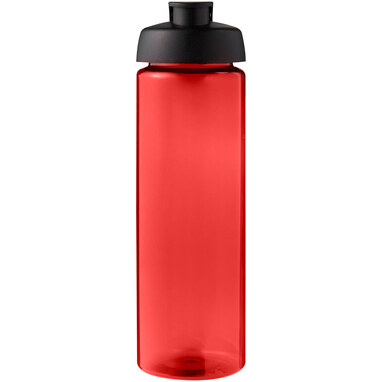 Спортивна пляшка H2O Active® Eco Vibe об'ємом 850 мл з кришкою, що відкидається червоний, суцільний чорний - 21048311- Фото №3