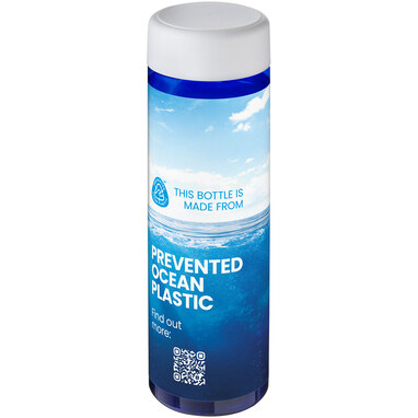 Бутылка для воды H2O Active® Eco Vibe объемом 850 мл cиний, белый - 21048503- Фото №2