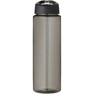 Спортивная бутылка H2O Active® Eco Vibe объемом 850 мл с крышкой-носиком темно-серый, сплошной черный - 21048600- Фото №3