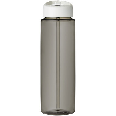 Спортивна пляшка H2O Active® Eco Vibe об'ємом 850 мл з кришкою-носиком темно-сірий, білий - 21048601- Фото №3
