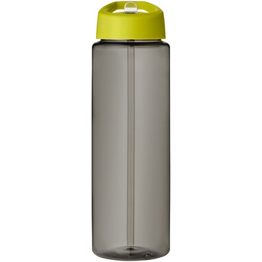 Спортивна пляшка H2O Active® Eco Vibe об'ємом 850 мл з кришкою-носиком темно-сірий, лаймовий - 21048603- Фото №3