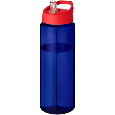 Спортивна пляшка H2O Active® Eco Vibe об'ємом 850 мл з кришкою-носиком синій, червоний - 21048607- Фото №1