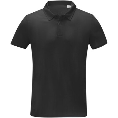 Мужская футболка поло cool fit с короткими рукавами Deimos сплошной черный  размер XXL - 39094905- Фото №3