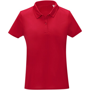 Женская cool fit  футболка поло с короткими рукавами Deimos красный  размер XL - 39095214- Фото №3