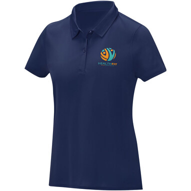 Женская cool fit  футболка поло с короткими рукавами Deimos темно-синий  размер 4XL - 39095557- Фото №2