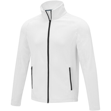 Чоловіча флісова куртка Zelus білий  розмір 3XL - 39474016- Фото №1