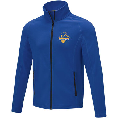 Чоловіча флісова куртка Zelus синій  розмір XL - 39474524- Фото №2