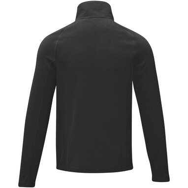 Чоловіча флісова куртка Zelus суцільний чорний  розмір XL - 39474904- Фото №4
