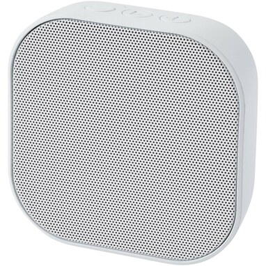 Stark 2.0 міні-колонка з функцією Bluetooth® із переробленої пластмаси, сертифікованої за стандартом RCS, потужністю 3 Вт білий - 12430501- Фото №1