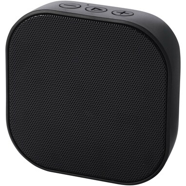 Stark 2.0 міні-колонка з функцією Bluetooth® із переробленої пластмаси, сертифікованої за стандартом RCS, потужністю 3 Вт чорний - 12430590- Фото №1