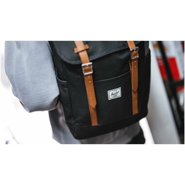 Рюкзак для ноутбука Herschel Retreat™ из переработанного материала, 23 л черный - 12069190- Фото №7 Рюкзак для ноутбука Herschel Retreat™ из переработанного материала, 23 л черный - 12069190- Фото №7