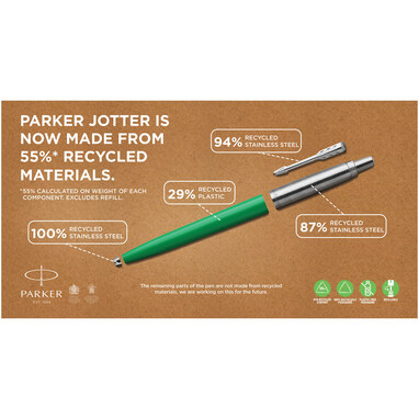 Шариковая ручка Parker Jotter Recycled оранжевый - 10786531- Фото №8