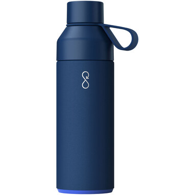 Бутылка для воды Ocean Bottle объемом 500 мл с вакуумной изоляцией синий - 10075151- Фото №1