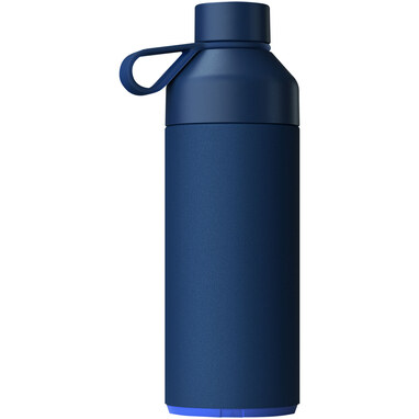 Пляшка для води Big Ocean Bottle об'ємом 1000 мл із вакуумною ізоляцією синій - 10075351- Фото №4