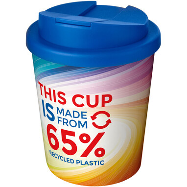Термостакан Brite-Americano Espresso Eco с защитой от проливаний объемом 250 мл синий - 21049752- Фото №1