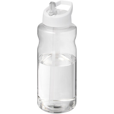 Спортивна пляшка H2O Active® Big Base об’ємом 1 л білий - 21017601- Фото №1