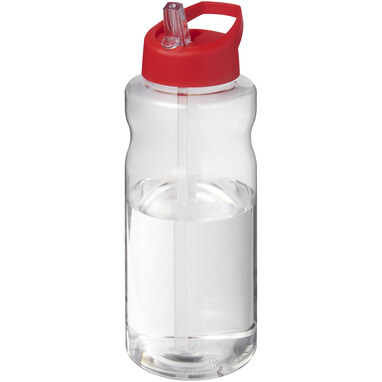 Спортивна пляшка H2O Active® Big Base об’ємом 1 л червоний - 21017621- Фото №1