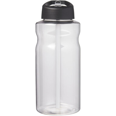 Спортивна пляшка H2O Active® Big Base об’ємом 1 л чорний - 21017690- Фото №3